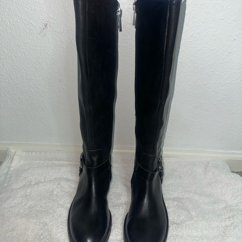 Vince Camuto Black Over the Knee Boots